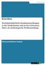 Titel: Hochmittelalterliche Kaufmannsiedlungen in der Niederlausitz und an der Schwarzen Elster als archäologische Problemstellung