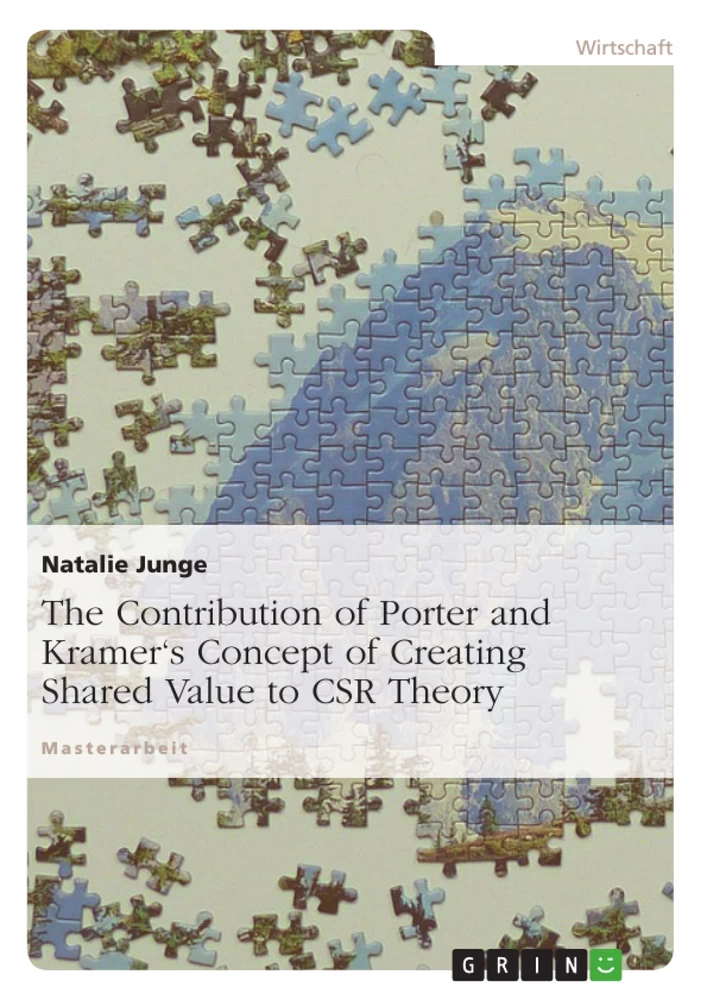 Title: The Contribution of Porter and Kramer's Concept of Creating Shared Value to CSR Theory