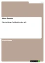 Título: Die Ad-hoc-Publizität der AG