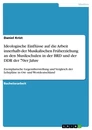 Título: Ideologische Einflüsse auf die Arbeit innerhalb der Musikalischen Früherziehung an den Musikschulen in der BRD und der DDR der 70er Jahre