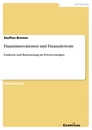 Titel: Finanzinnovationen und Finanzderivate