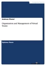 Titre: Organization and Management of Virtual Teams
