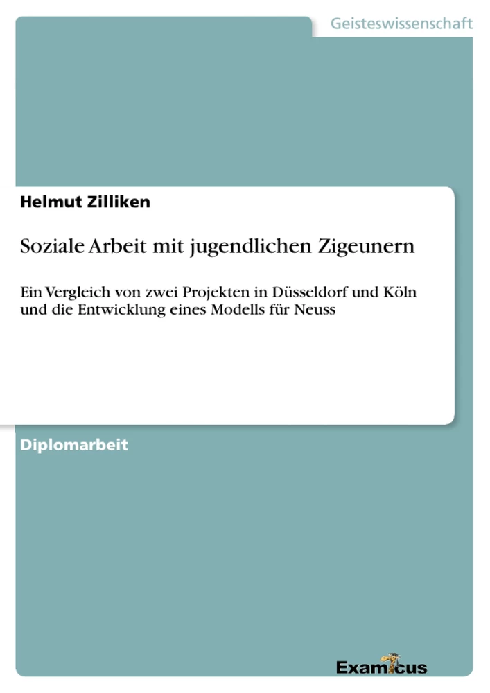 Titre: Soziale Arbeit mit jugendlichen Zigeunern 