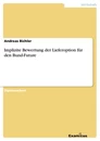 Title: Implizite Bewertung der Lieferoption für den Bund-Future