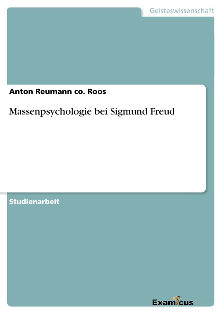 Titre: Massenpsychologie bei Sigmund Freud