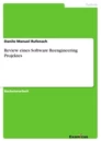 Titre: Review eines Software Reengineering Projektes