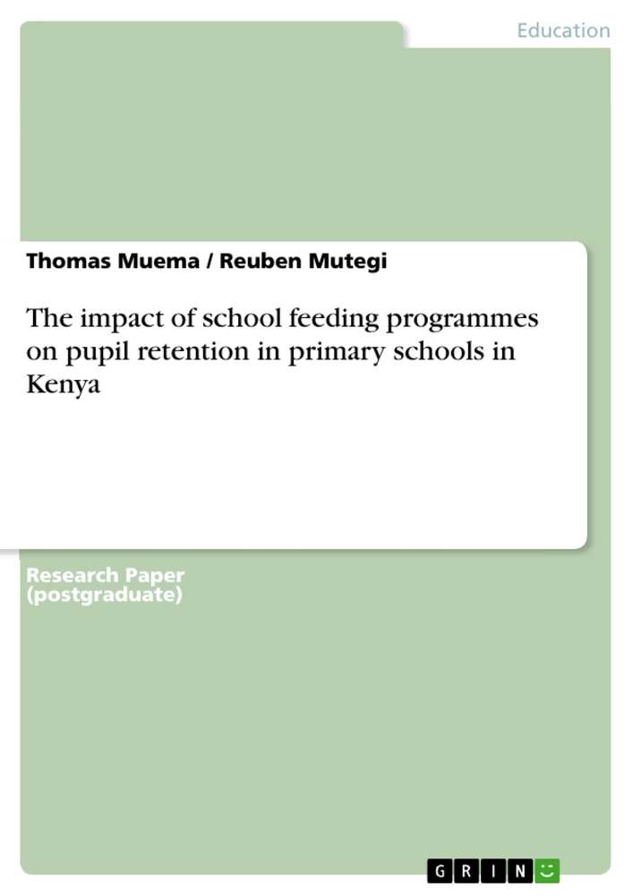 Title: The impact of school feeding programmes on pupil retention in primary schools in Kenya