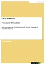 Title: Franchise-Wirtschaft