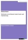 Título: Methoden in der Bionik: Lokale Suche und Optimierung