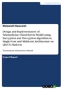 Title: Design and Implementation of Telemedicine Client-Server Model using Encryption and Decryption Algorithm in Single Core and Multicore Architecture on LINUX Platform