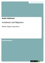 Titel: Sozialstaat und Migration