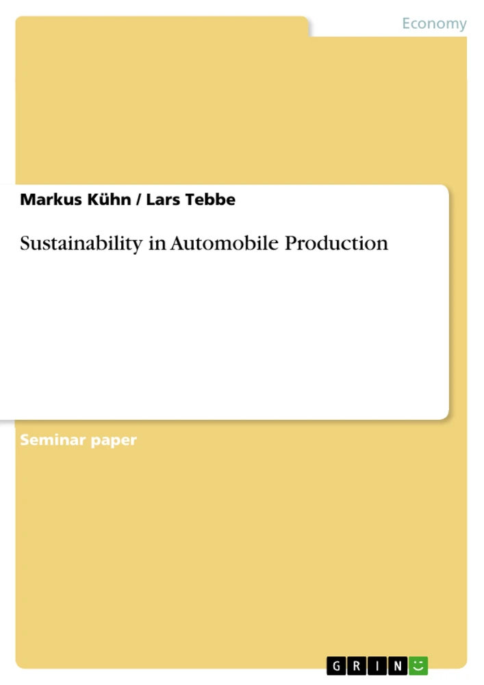 Title: Sustainability in Automobile Production