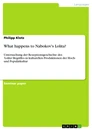 Título: What happens to Nabokov's Lolita?
