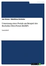 Título: Umsetzung eines Portals am Beispiel des Bocholter Hiwi-Portal (BoHiP)