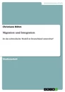 Titre: Migration und Integration