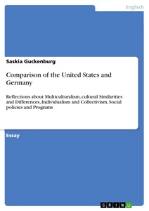 Title: Comparison of the United States and Germany