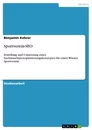 Title: Sportverein-SEO