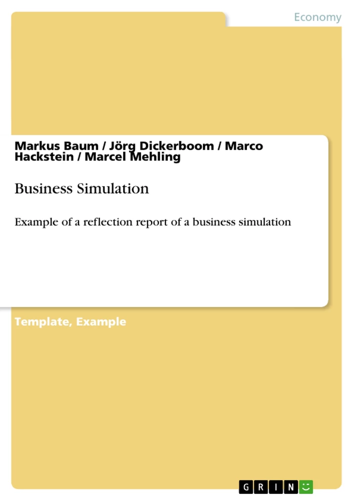 Title: Business Simulation