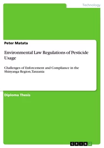 Titel: Environmental Law Regulations of Pesticide Usage
