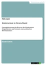 Title: Kinderarmut in Deutschland 