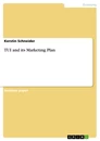 Title: TUI and its Marketing Plan
