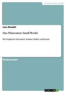 Title: Das Phänomen Small-World.