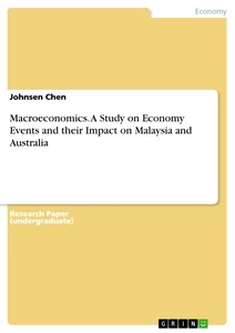 Titel: Macroeconomics. A Study on Economy Events and their Impact on Malaysia and Australia