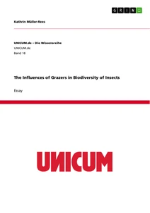 Title: The Influences of Grazers in Biodiversity of Insects