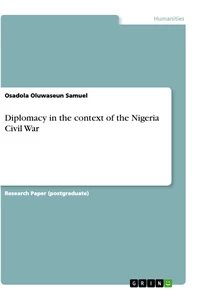 Título: Diplomacy in the context of the Nigeria Civil War