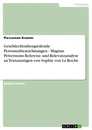 Título: Geschlechtsübergreifende Personenbezeichnungen - Magnus Petterssons Referenz- und Relevanzanalyse an Textauszügen von Sophie von La Roche