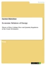 Titre: Economic Relation of Energy