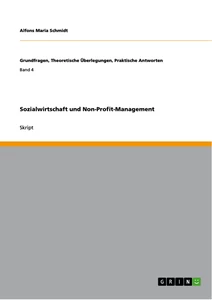 Titel: Sozialwirtschaft und Non-Profit-Management