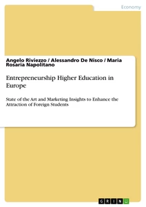 Titel: Entrepreneurship Higher Education in Europe