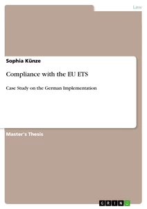Titre: Compliance with the EU ETS