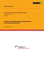 Title: Ansätze zur Optimierung einer bestehenden Unternehmensarchitektur