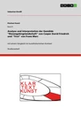 Titre: Analyse und Interpretation der Gemälde "Riesengebirgslandschaft" von Casper David Friedrich und "Tirol" von Franz Marc