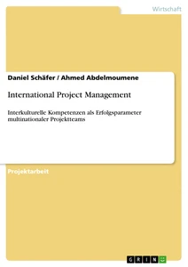Titel: International Project Management