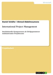 Título: International Project Management