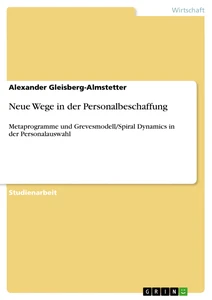 Titre: Neue Wege in der Personalbeschaffung