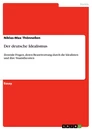 Título: Der deutsche Idealismus