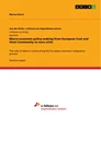 Titel: Macro-economic policy-making from European Coal and Steel Community to euro crisis