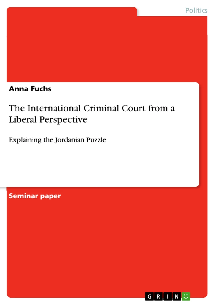 Titel: The International Criminal Court from a Liberal Perspective