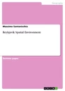Title: Reykjavík Spatial Environment