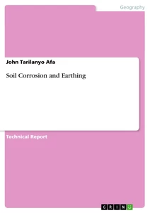 Title: Soil Corrosion and Earthing