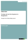 Título: Foreign aid and development in Bangladesh.