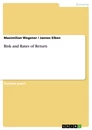 Titel: Risk and Rates of Return
