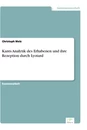 Titel: Kants Analytik des Erhabenen und ihre Rezeption durch Lyotard