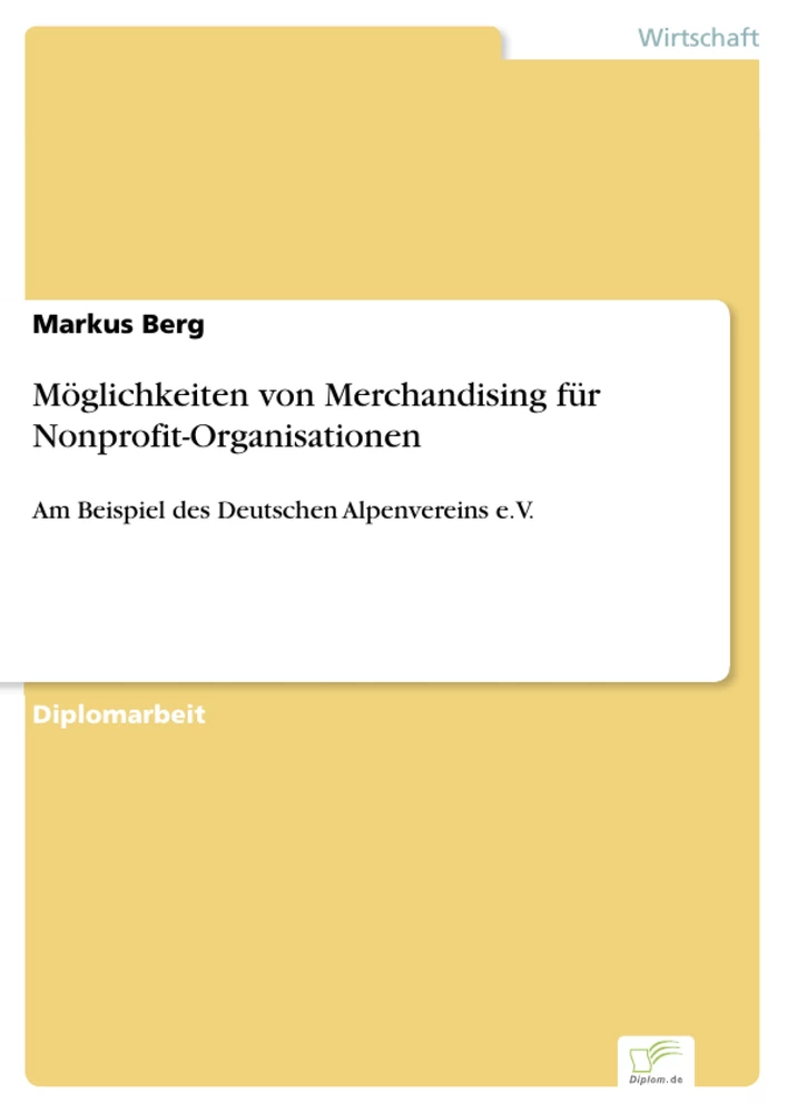 Titel: Möglichkeiten von Merchandising für Nonprofit-Organisationen