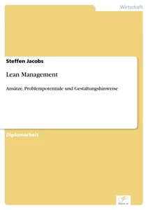 Titel: Lean Management