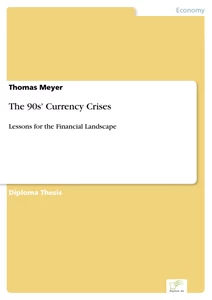 Titel: The 90s' Currency Crises